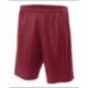 A4 N5293 Adult Seven Inch Inseam Mesh Short