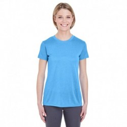 UltraClub 8619L Ladies Cool & Dry Heathered Performance T-Shirt