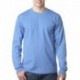 Bayside BA8100 Adult 6.1 oz., 100% Cotton Long Sleeve Pocket T-Shirt