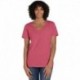 ComfortWash by Hanes GDH125 Ladies V-Neck T-Shirt