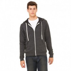 Bella + Canvas 3909 Unisex Triblend Sponge Fleece Full-Zip Hoodie