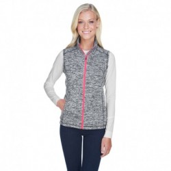 J America JA8625 Ladies Lasic Cosmic Fleece Vest