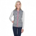 J America JA8625 Ladies Lasic Cosmic Fleece Vest