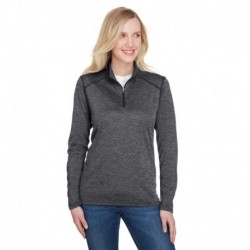 A4 NW4010 Ladies Tonal Space-Dye Quarter-Zip