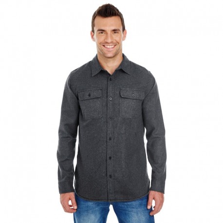 Burnside BU8200 Men's Solid Flannel Shirt