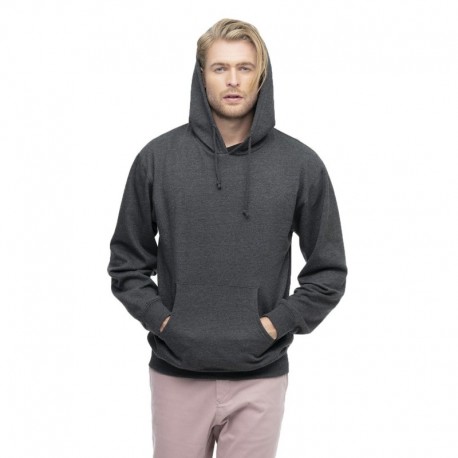 econscious EC5570 Unisex Heathered Fleece Pullover Hooded Sweatshirt