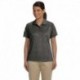 Harriton M374W Ladies 3.8 oz. Polytech Mesh Insert Polo