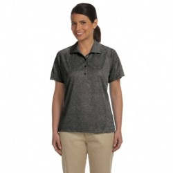 Harriton M374W Ladies 3.8 oz. Polytech Mesh Insert Polo