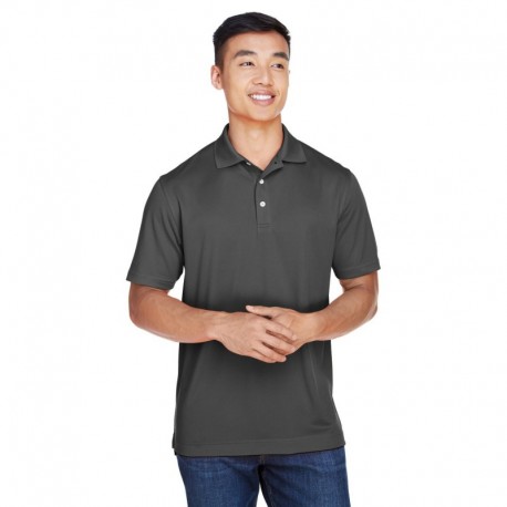 Harriton M353 Men's Double Mesh Polo