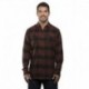 Burnside B8210 Men's Plaid Flannel Shirt