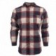 Burnside B8212 Woven Plaid Flannel With Biased Pocket