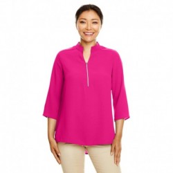 Devon & Jones DP611W Ladies Perfect Fit 3/4-Sleeve Crepe Tunic