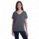 Threadfast Apparel 203FV Ladies Triblend Fleck Short-Sleeve V-Neck T-Shirt