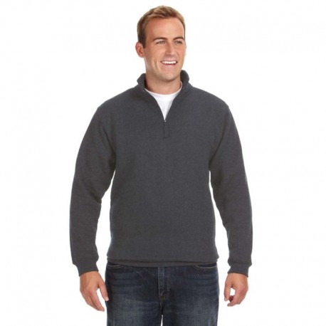 J America JA8634 Adult Heavyweight Fleece Quarter-Zip