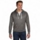 J America JA8833 Adult Sport Lace Poly Hooded Sweatshirt