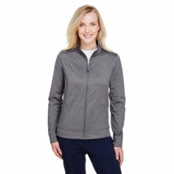 UltraClub UC400W Ladies Navigator Heather Performance Full-Zip