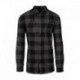 Burnside B8210 Men's Plaid Flannel Shirt