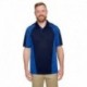 Harriton M385 Men's Advantage Snag Protection Plus IL Colorblock Polo