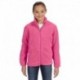 Harriton M990Y Youth 8 oz. Full-Zip Fleece