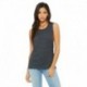 Bella + Canvas B8803 Ladies Flowy Scoop Muscle Tank