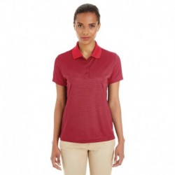 Core365 CE102W Ladies Express Microstripe Performance Pique Polo