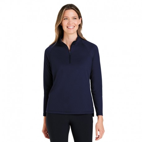 North End NE410W Ladies Revive Coolcore Quarter-Zip