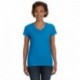 LAT 3507 Ladies V-Neck Fine Jersey T-Shirt