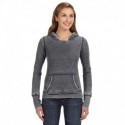 J America JA8912 Ladies Zen Pullover Fleece Hooded Sweatshirt