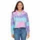 Tie-Dye CD8333 Ladies Cropped Hooded Sweatshirt