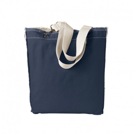 Authentic Pigment 1906 Direct-Dyed Raw-Edge Tote