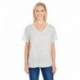 Threadfast Apparel 203FV Ladies Triblend Fleck Short-Sleeve V-Neck T-Shirt