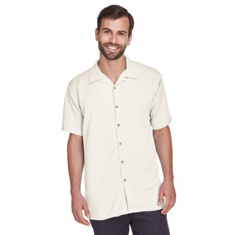 Harriton M570 Men's Bahama Cord Camp Shirt