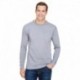 Bayside BA3055 Unisex Union-Made Long-Sleeve Pocket Crew T-Shirt