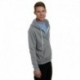 Bayside BA875 Unisex 7 oz., 50/50 Full-Zip Fashion Hooded Sweatshirt