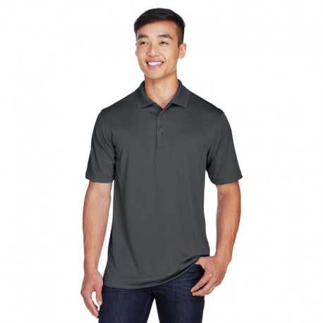 Harriton M345 Men's Advantage Snag Protection Plus IL Snap Placket Polo