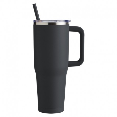 Harriton M008 40oz Vacuum Travel Mug