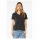 Bella + Canvas 6405 Ladies Relaxed Jersey V-Neck T-Shirt