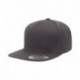 Yupoong YP5089 Adult 5-Panel Structured Flat Visor Classic Snapback Cap