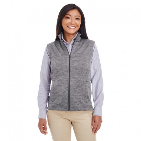 Devon & Jones DG797W Ladies Newbury Melange Fleece Vest